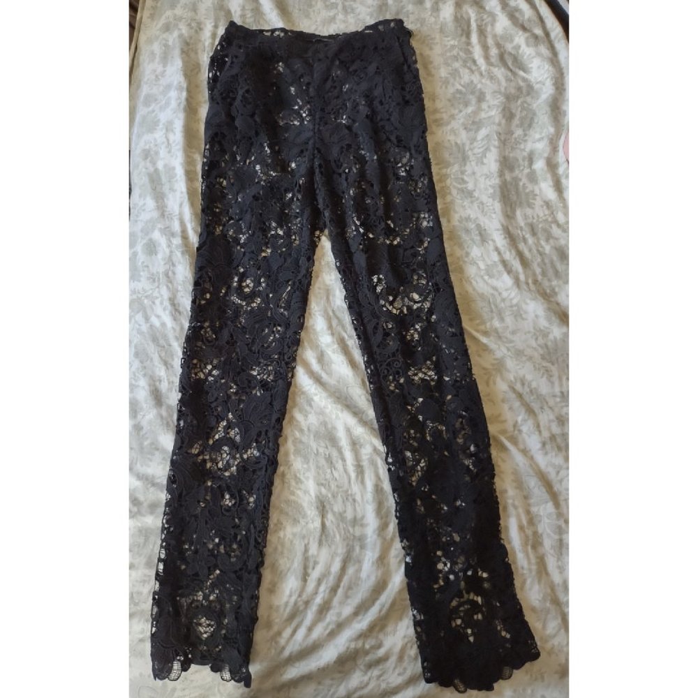 Ermanno Scervino size 40 Women's lace pants.